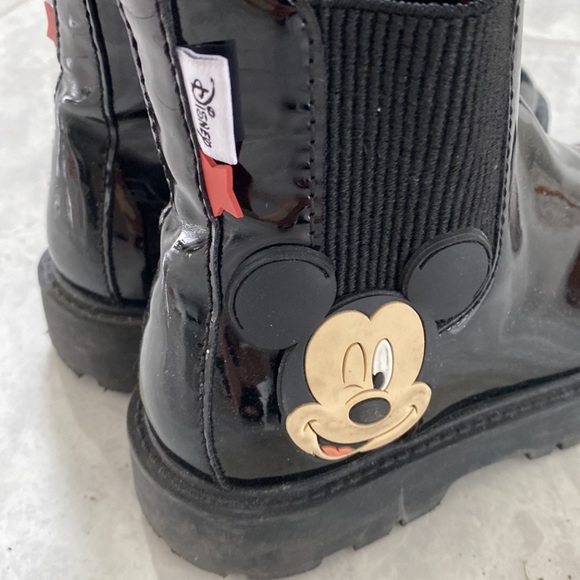 Zara Disney Mickey/Miney Chelsea boots - Picture 4 of 8